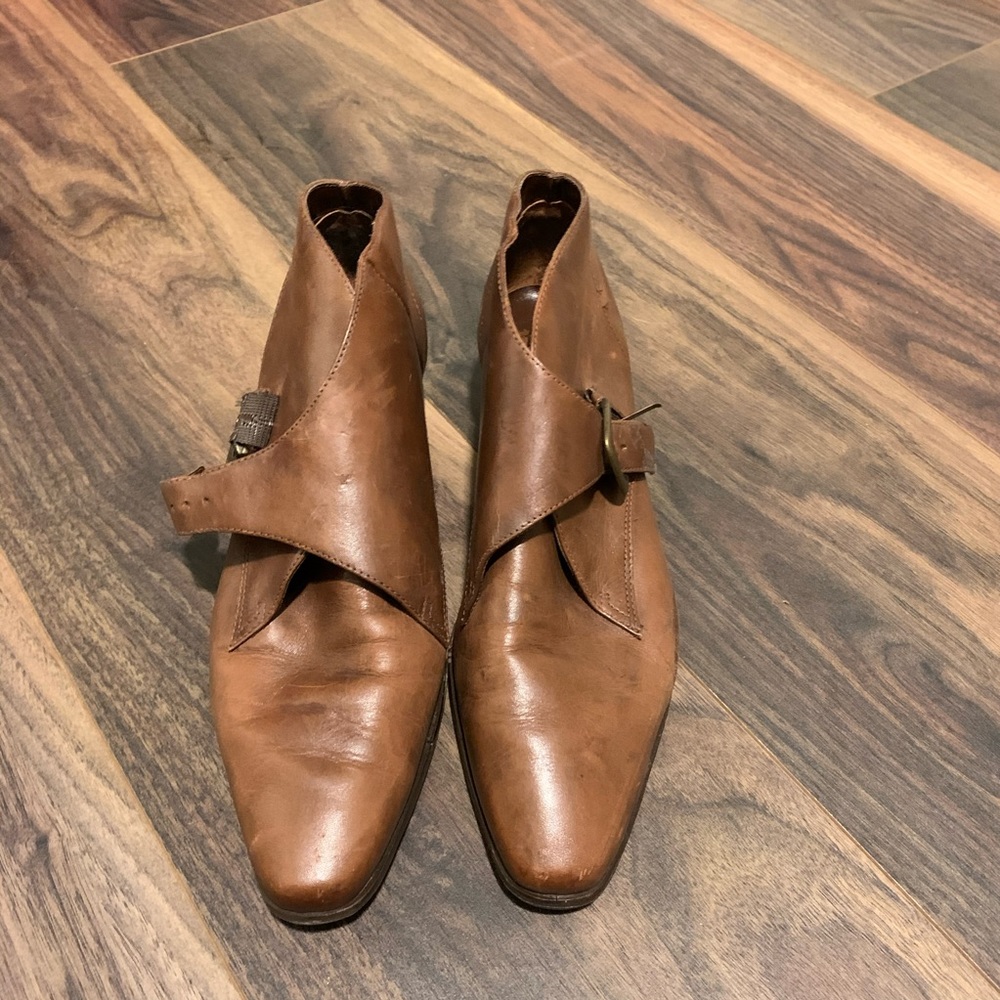 Vintage leather shoes
